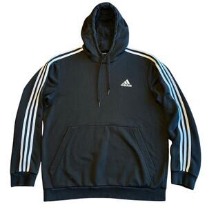 Adidas mens black and white